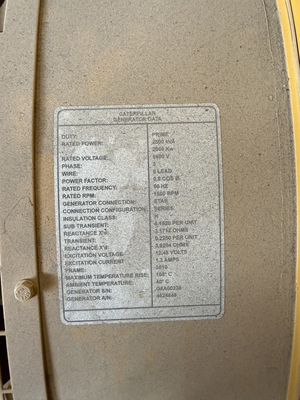 Used CAT SR5 Generator Parts Texas US | Oil The Woodlands Group #1500738