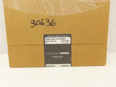 LECO 812-333 CAMEODISK Platinum 1 Prepolishing Disc 300mm Diameter Magnetic