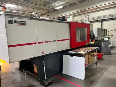 2001 MILACRON NT-550-80 Horizontal Plastic Injection Molding Machines | JYC MACHINERY (1)