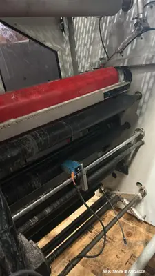 Used Wenzhou RZJD-G350J Paper Bag Making Machine with Window Unit, Hot Melt Glue & Valco Melton System