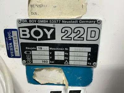 Used 1996 DR. BOY 22D Misc Plastics Equipment Ohio US | HGR 24 #1519907