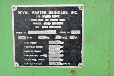 1996 ROYAL MASTER tg 12x4  CENTERLESS GRINDER (14674) GRINDERS, CENTERLESS | Machinery International LLC (7)