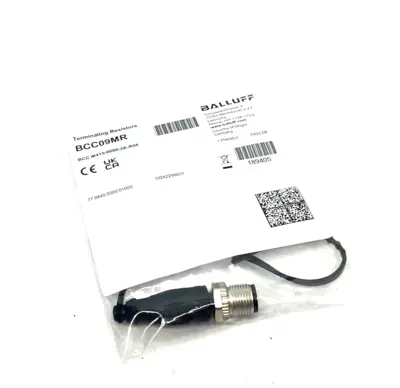 New | in-Stock Balluff DeviceNet Terminating Resistor M12 5-Pin BCC M415-0000-2A-R04 Resistors Michigan US | Maverick Industrial Sales #1401899