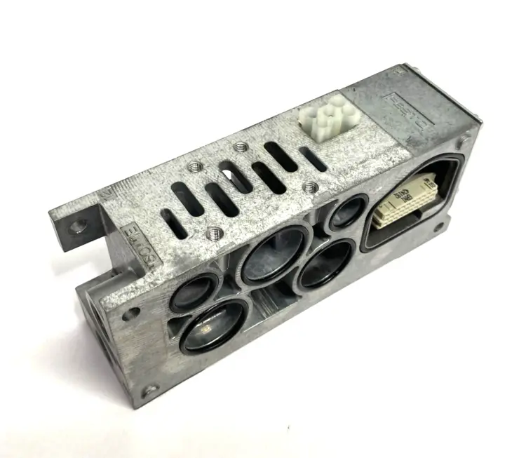 Used FESTO MANIFOLD BLOCK 18837 Parts (Hydraulics and Pneumatics) | Maverick Industrial Sales #1102202