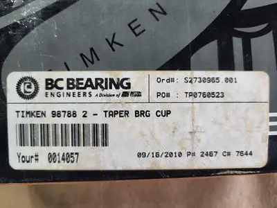 NEW TIMKEN 98788
