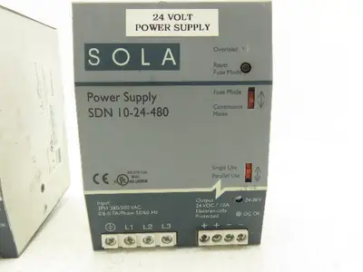 Used EMERSON SOLA _UNKNOWN_ PLC Power Supplies Indiana US | Arrow Industrial #1316700