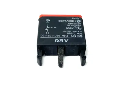 USED AEG CONTACT BLOCK 10A