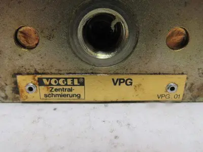 Vogel VPG Centralized Lubrication Distribution Block  1T / 1S /6S