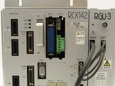 Yamaha RCX142 RGU-3 Robot Controller Factory Automation Equipment 230VAC