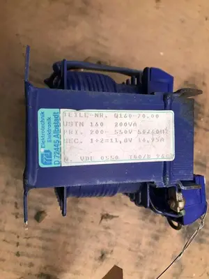 Teile Q160-70.00 160/200VA Transformer 200-550V 50/60Hz 11.8V 16.95A
