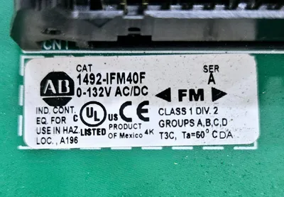 USED ALLEN BRADLEY 1492-IFM40F