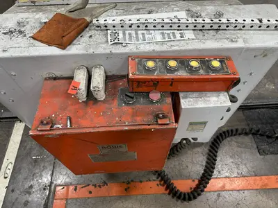 48" X 14 GA ROWE & HERR-VOSS CUT TO LENGTH CTL LINE: STOCK #22752