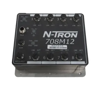NEW RED LION CONTROLS 708M12 ETHERNET SWITCH