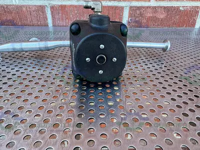 USED ITT PURE FLO .5-316L- RA20MAX 4 WAY DIAPHRAGM VALVE W/ 1/2" SANITARY FITTING
