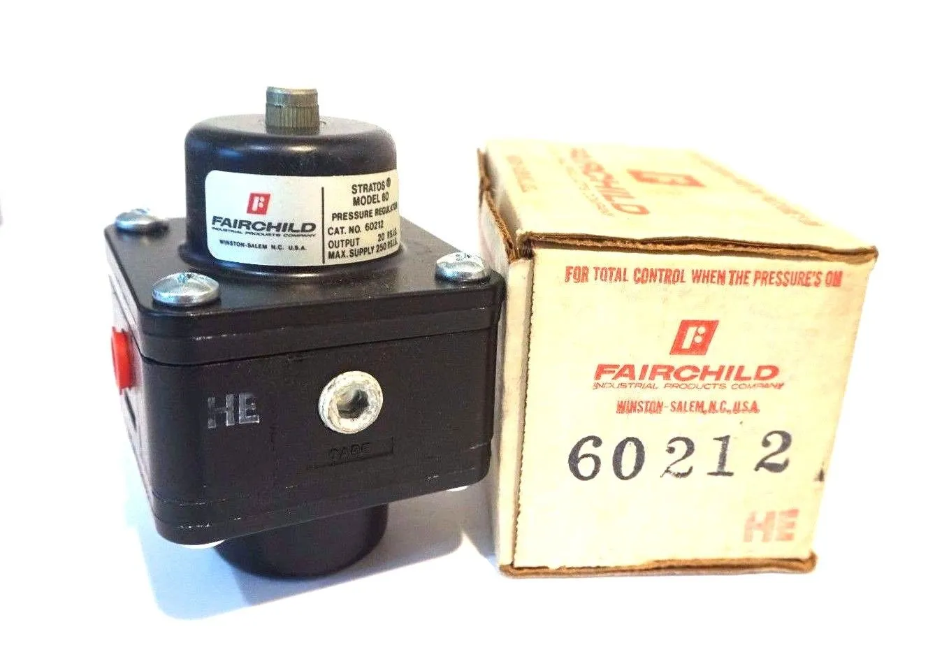 NEW FAIRCHILD 60212 PRESSURE REGULATOR