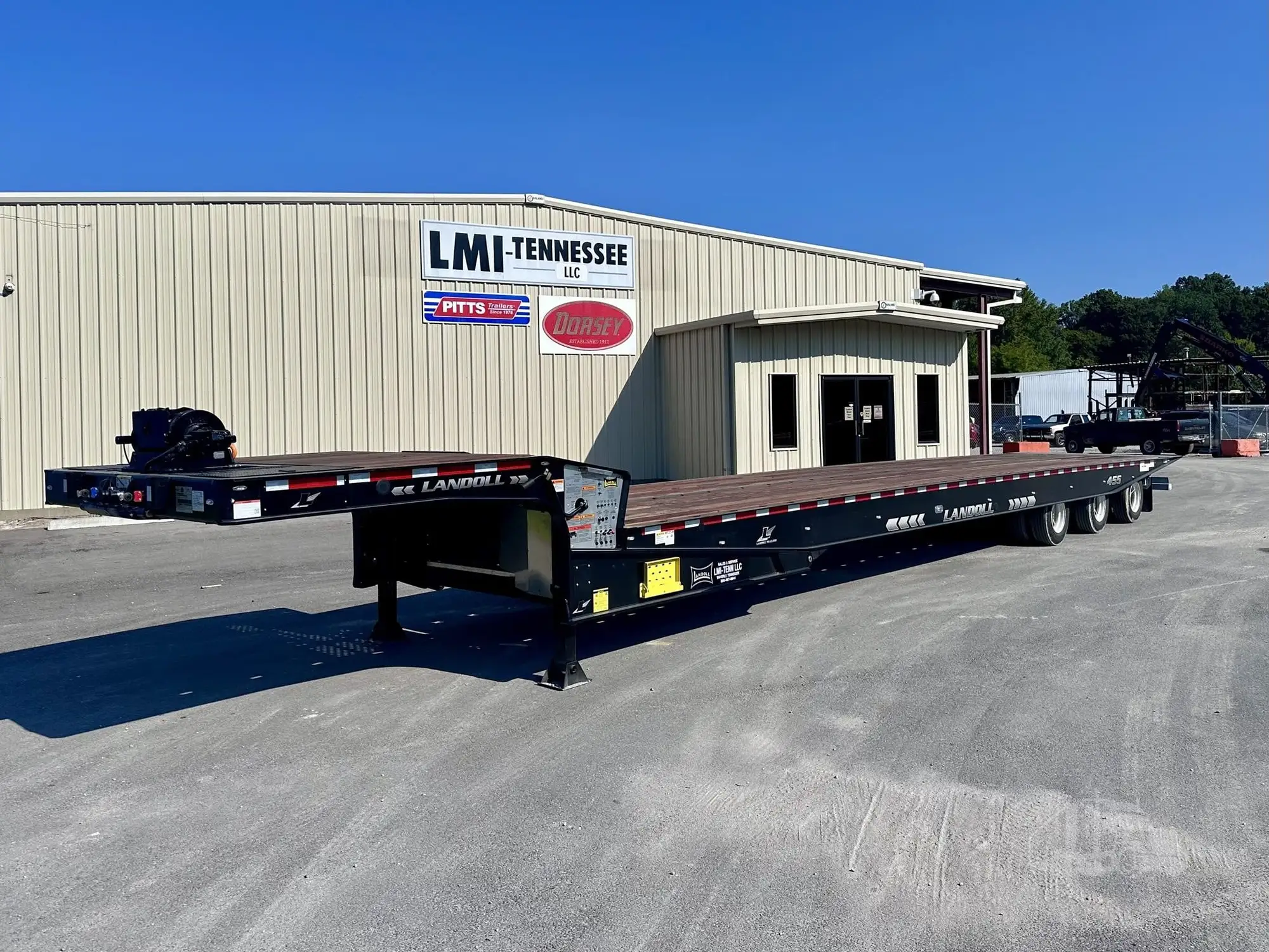New | in-Stock 2027 LANDOLL 455B Lowboy Trailers Tennessee US | LMI Tennessee LLC #1505118
