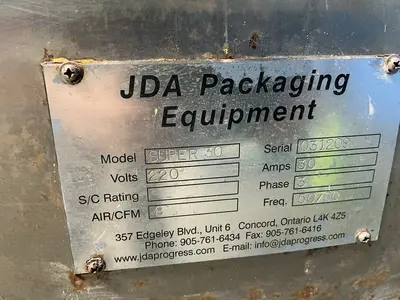 Used JDA SUPER 3C Chemical & Process Equipment Ohio US | HGR 24 #1413194