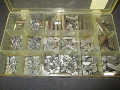 Used/Unused Key and Shear Pins for Electric Motor's (QTY 733)