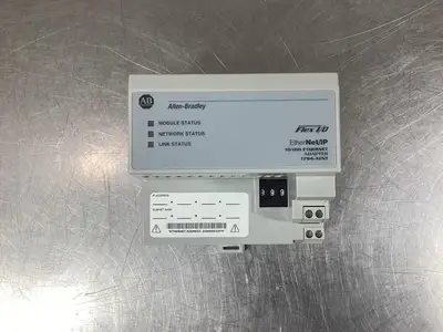 Used Allen-Bradley Allen Bradley Flex I/O 1794-AENT PLC Ethernet Equipment South Carolina US | Palmetto Automation #1514693
