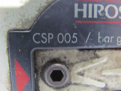 Hiross / Parker CSP 005 Inline Air Filter Housing 1-1/2" B5P