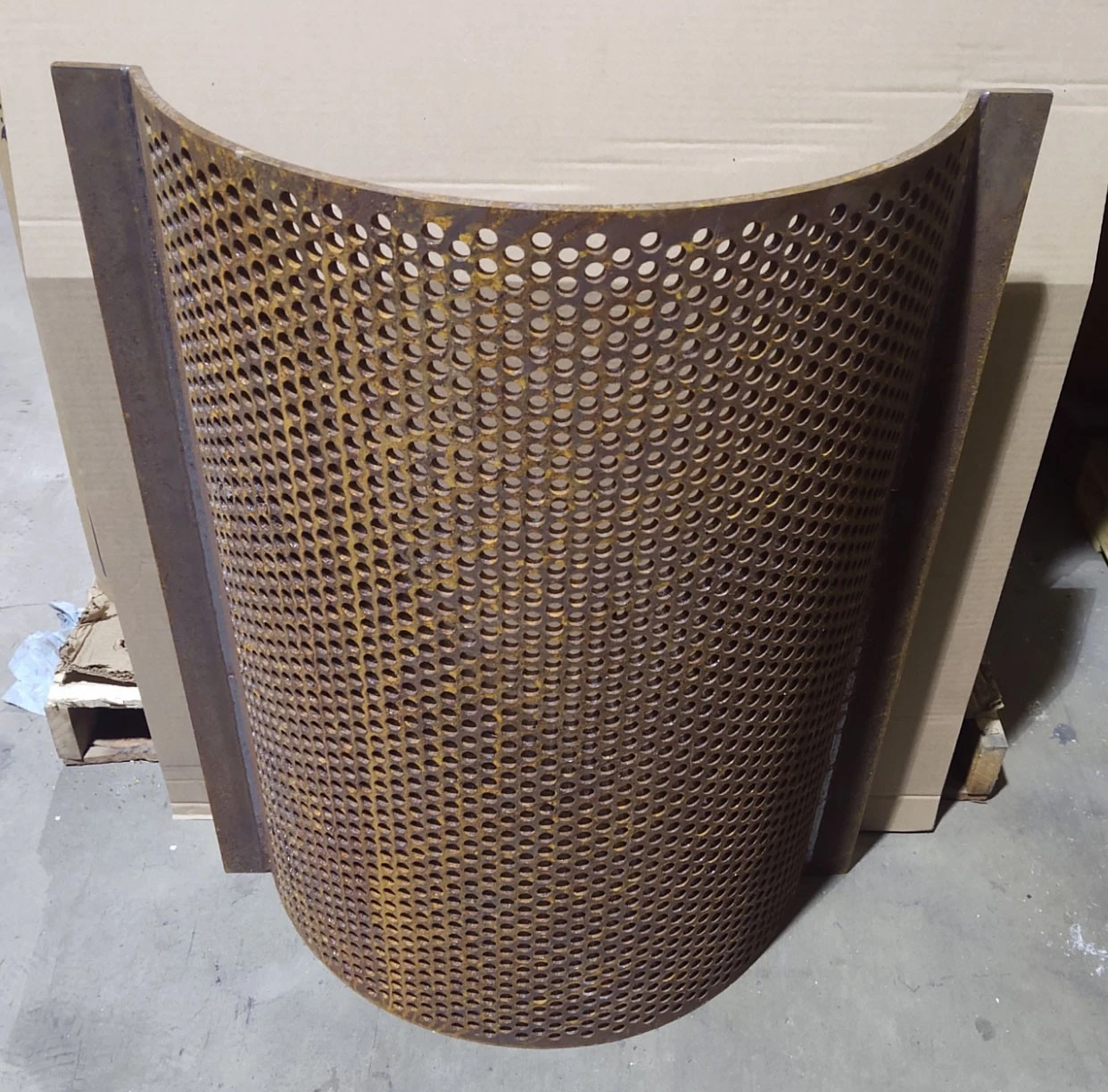 🔥1/2" Holes Granulator Metal Grinder Screen 35.5"x28.5"x10"
