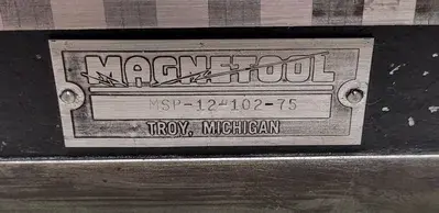 Used MAGNETOOL MSP-12-102-75 Misc Industrial Equipment Kentucky US | Aucto #687001