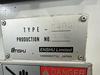 Used 2003 ENSHU S-400 VERTICAL MACHINING CENTER WITH 2 PALLET CHANGER Vertical Machining Centers Florida US | ABL Technology LLC #1413070
