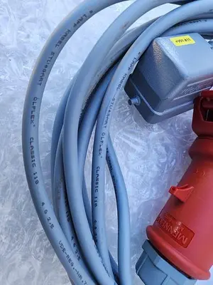 MENNEKES PLUG CONNECTOR 16A-6H TYPE 15A WITH CABLE