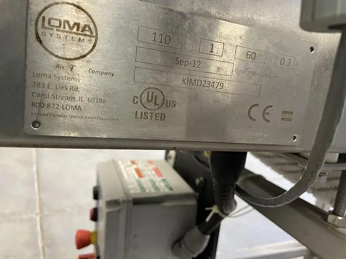 Used LOMA SYSTEMS METAL DETECTOR IQ3 Metal Detectors Ohio US | Regal Equipment Inc #219317