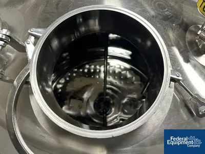 USED DCI Used 600 liter DCI Jacketed Receiver Vessel, Hastelloy C22, 45/150#