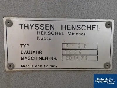 USED Thyssen Henschel 23 Liter Thyssen Henschel Cooler, Model KM23