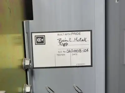 Low Voltage PDC / Switchgear Section, (2) 4000A & (5) 1200A Cutler-Hammer Magnum DS Breakers, 600V 3PH