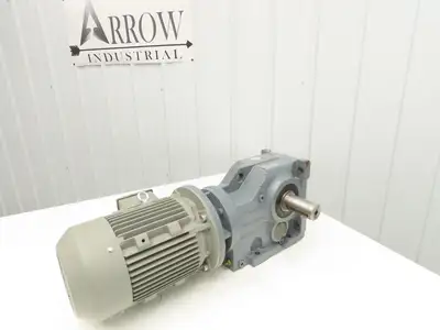 Jiangsu Siemens K77-Y4-4P-30.89-M4-B Gear Motor 30:1 Ratio 58rpm 4kw 480V 3PH