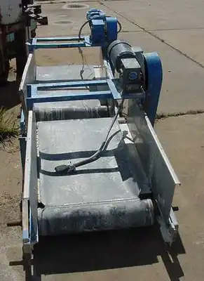 Belt Conveyor, 23.5" wide x 36" long, 1hp gear reduced drive.(2)