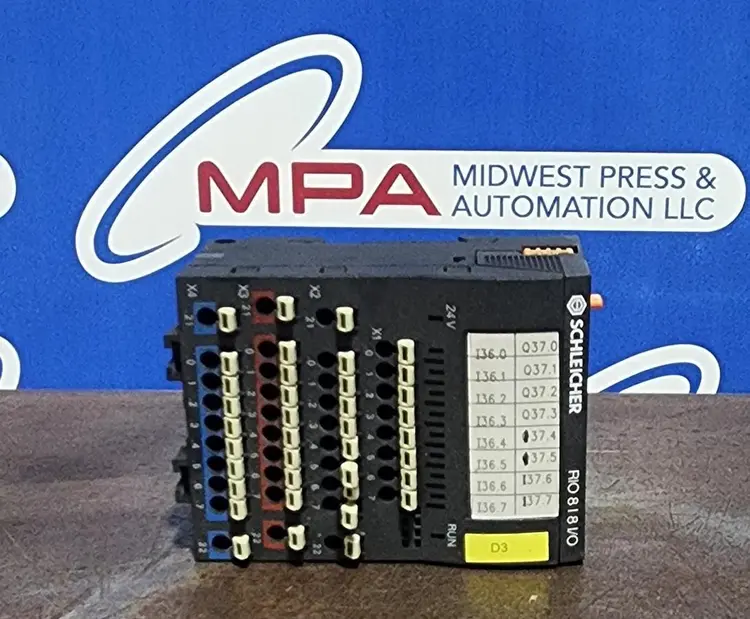 Used SCHLEICHER _UNKNOWN_ PLC Input & Output Michigan US | Midwest Press and Automation #1232169