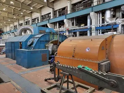 USED 1970 VEB EKM STEAM TURBINE