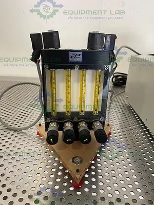 USED APPLIKON ADI 1030 BIO CONTROLLER W/ WATSON MARLOW 101U/R, COLE PARMER FLOWMETER