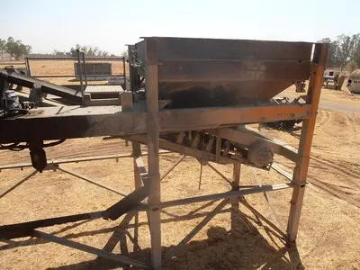 Bin, Cold Feed, 3-Compartment, Weigh Hopper, Belt Conveyor #C739936