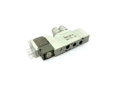 SMC SY3120-5LOZ-C6 5-Port 2-Position Solenoid Valve Plastic Tube Fittings - Used