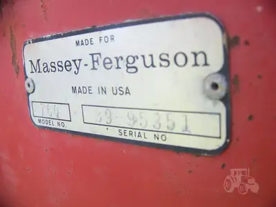 Used 1981 MASSEY FERGUSON 860 Combines Michigan US | NAS Sales #1557811