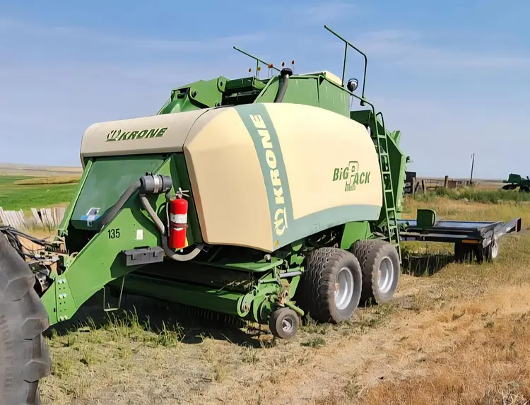 Used 2009 KRONE BP12130 Square Balers Idaho US | Berry Machinery #911070