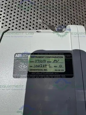 USED ABB TB82PH1010010 CONDUCTIVITY TRANSMITTER 4-20 MA W/ SENSOR
