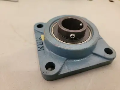 4-Bolt Flange Block Bearing UCF206-19, 1-3/16" Bore