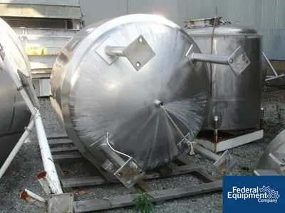USED Vessel Craft 650 Gal Vessel Craft Reactor, 316 S/S, 50/50#