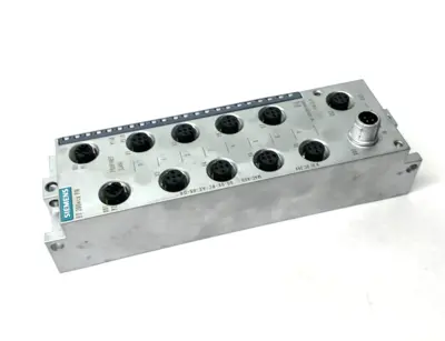 USED SIEMENS SIMATIC DP ET200ECO PN I/O MODULE 8DI, DC24V, 8XM12