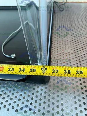 USED FLOW SCIENCES FS2015 BKFVA 3 FT TOP MOUNT VENTED BALANCE SAFETY ENCLOSURE