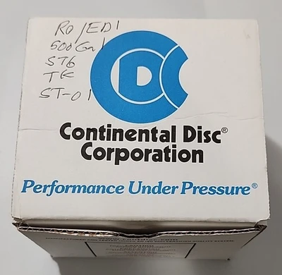 NEW Continental Disc Corp. 8208657A