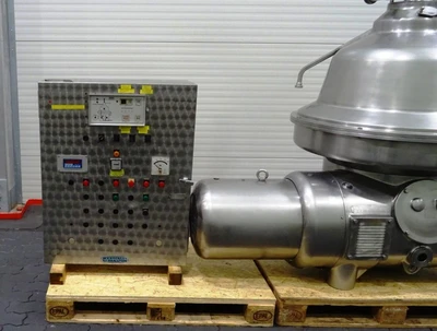 Westfalia SAMM 20006 CIP milk separator, 316SS.