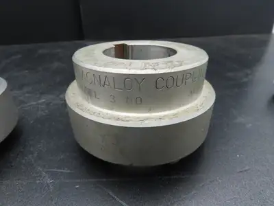 Magnaloy Model 300 Flex Coupling Hub Aluminum 1-5/8" & 1" Bores With Keyway