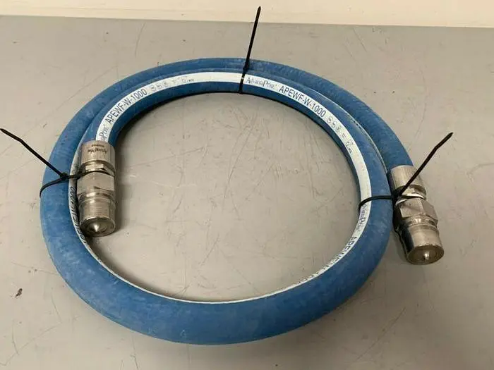 Used ADVANTAPURE APEWF-W-1000 1.5" X 91" FLEXIBLE SILICON HOSE 150PSI Hoses | Equipment Lab #486804